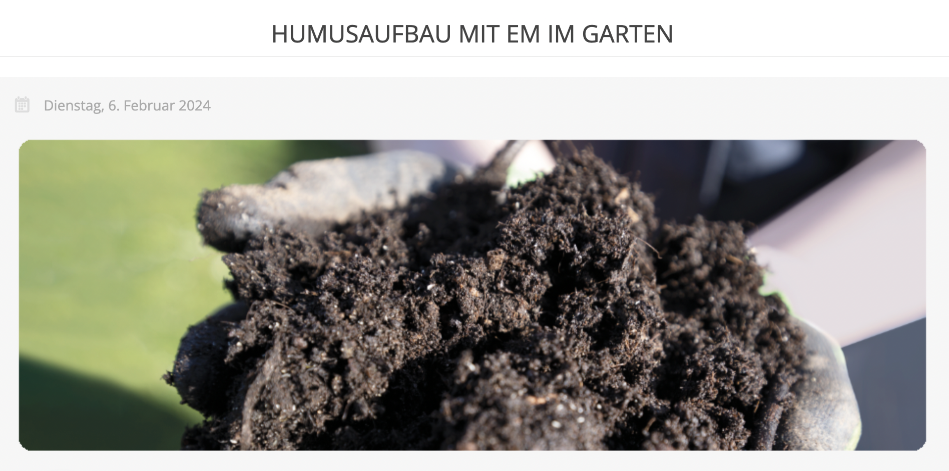 【スイス】庭にEMで腐葉土を作る | EMスイス